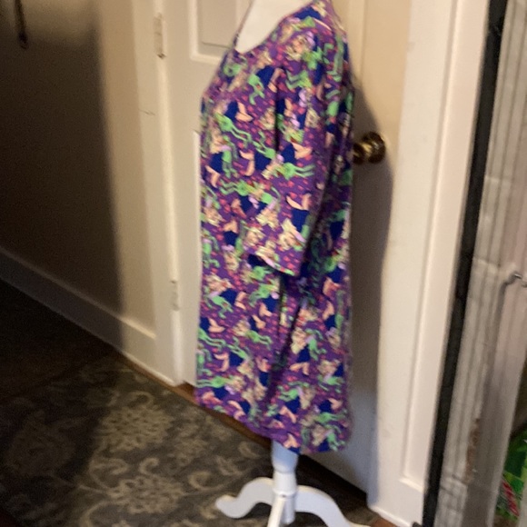 Lularoe Kermit and miss piggy high low blouse size S - Picture 4 of 6